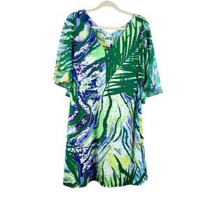 DB Established 1962 Women's Shift Cape V Neck Dress Size M